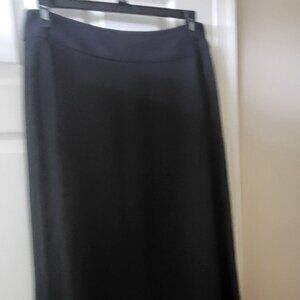 Croft & Barrow Black Knit Skirt (new with tags)